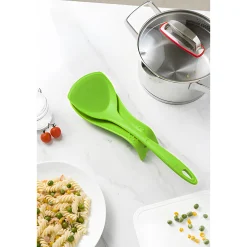 Küchenhelfer|Einkochzubehör|Kochblume Löffelablage limette