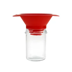 Beerenzeit|Erdbeerzeit|Komplett-Set Sturzglas 230 ml TO 66 rot mit vielen Extras