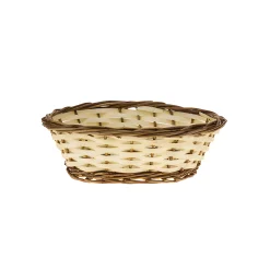 Ostern|Buffetpräsentation|Korbschale 24 x 19 x 7 cm zweifarbig