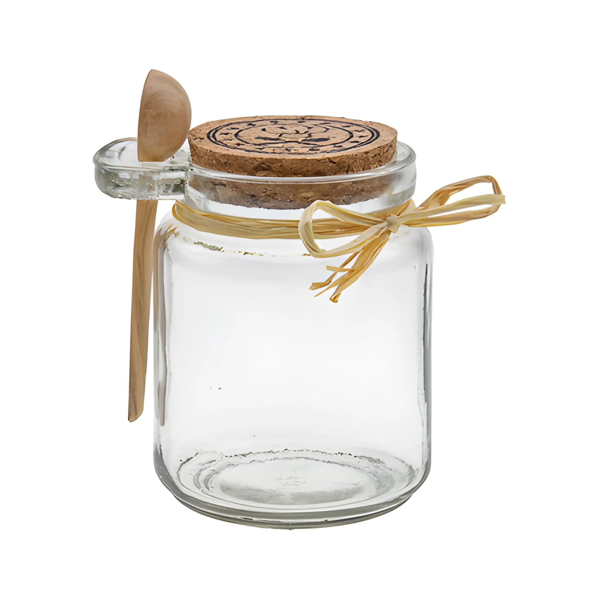 Gewürze Und Kräuter|Badesalze Und Seifen|Korkenglas 220 ml mit Holzlöffel