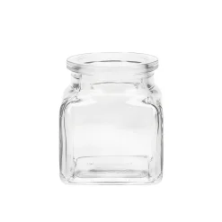 Gewürze Und Kräuter|Vierkantgläser|Korkenglas  120 ml quadratisch