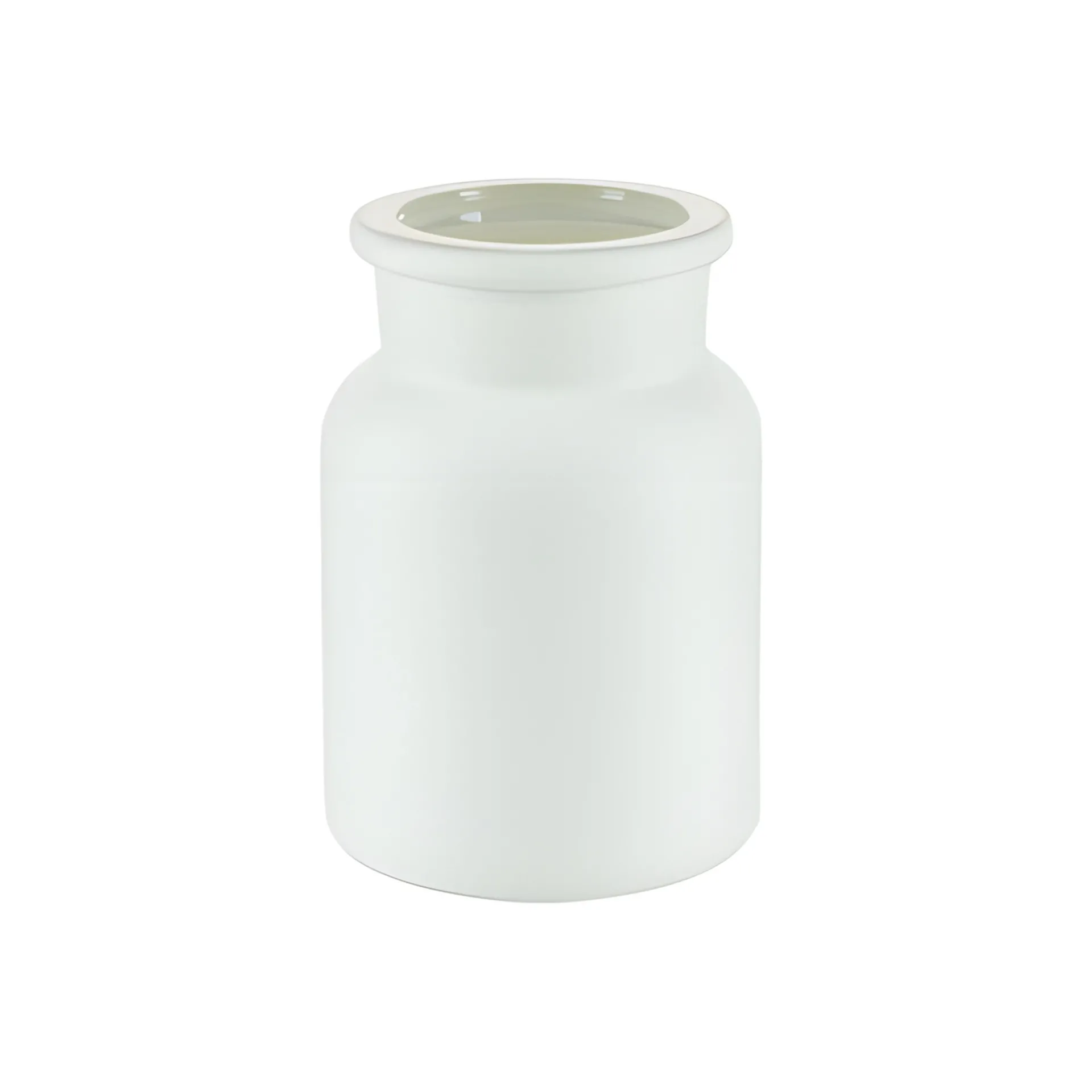 Rundgläser|Badesalze Und Seifen|Korkenglas 150 ml weiß matt beschichtet