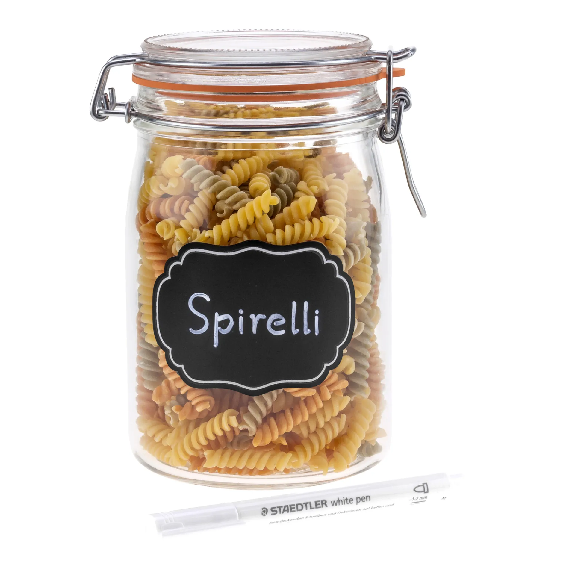 Staedtler Gewürze Und Kräuter|Vital Shots|Kreide-Marker weiß, abwischbar,