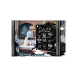 Tafeln Und Beschriftung|Buffetpräsentation|Kreidetafel mit Saugnäpfen 35,6 x 27,1 cm