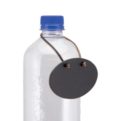 Tafeln Und Beschriftung|Tafeletiketten|Kreidetafel-Anhängeetikett oval, 6 Stück plus Stift