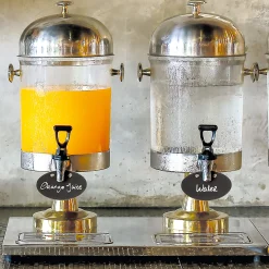 Tafeln Und Beschriftung|Tafeletiketten|Kreidetafel-Anhängeetikett oval, 6 Stück plus Stift