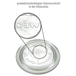 Fingerfood|Backzubehör|Kuchen im WECK-Gugelhupf Glas 165 ml, 6er Set