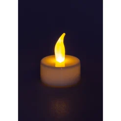 Weihnachtslichter|Dekolichter|LED Flackernde Teelichter, 2 Stück