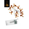 Winter|Deko|Lichterkette 'Rentiere', 10 LEDs, warmweiß mit Timer