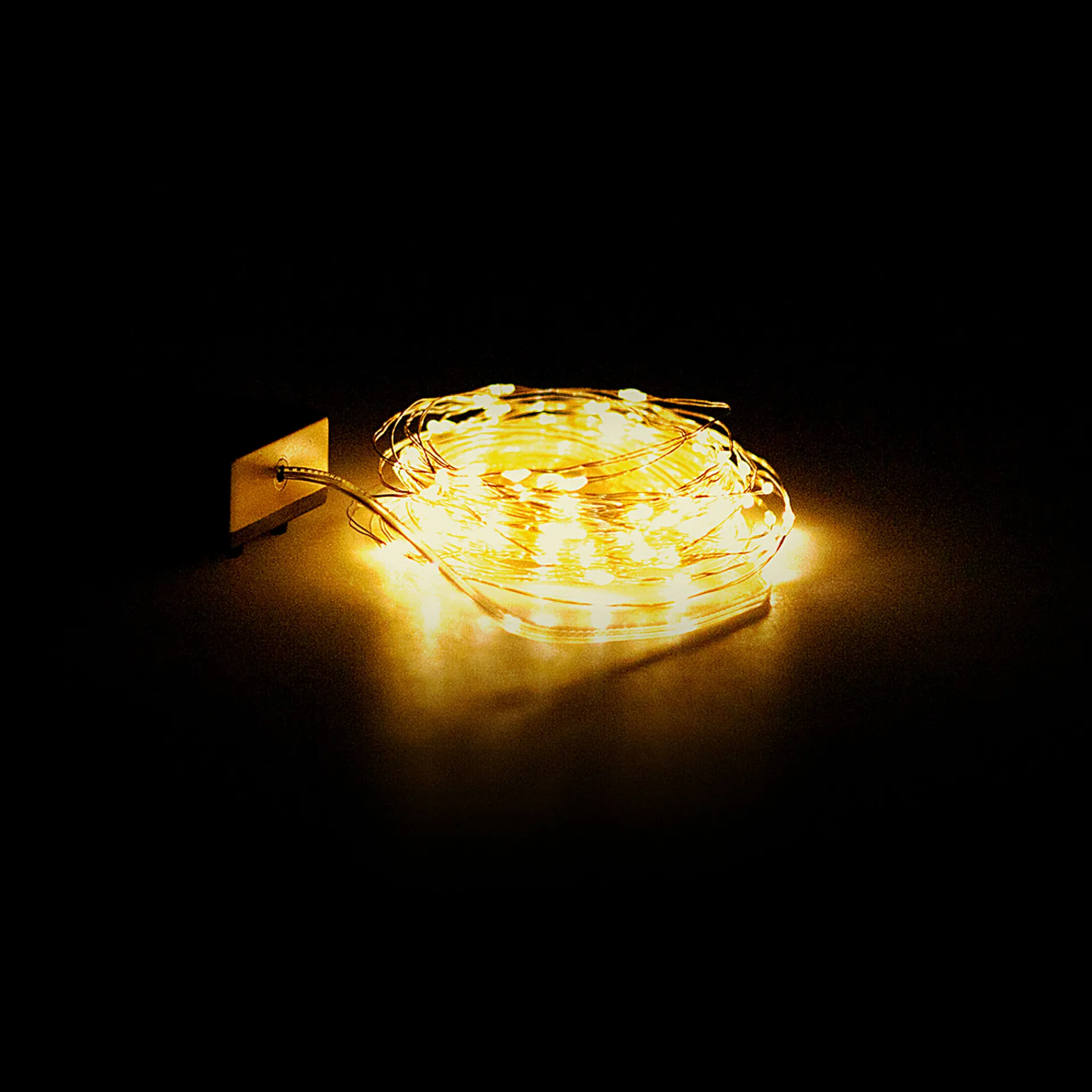 Grillparty|Weihnachtslichter|Lichterkette SOLAR mit 100 LEDs warmweiß