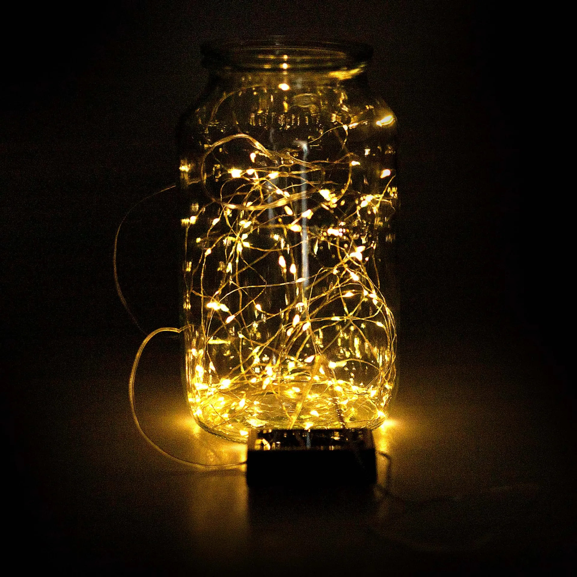 Grillparty|Weihnachtslichter|Lichterkette SOLAR mit 100 LEDs warmweiß