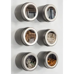 Gewürze Und Kräuter|Giveaways|Magnetische Metalldose 110 ml mit Sichtverschluss