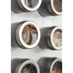 Gewürze Und Kräuter|Giveaways|Magnetische Metalldose 110 ml mit Sichtverschluss