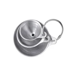 Westmark Kosmetik & Arznei|Saft & Sirup|Mini-Trichter Edelstahl, 3er Set