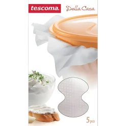 Tescoma Fermentiergläser & Zubehör|Schüsseln, Siebe, Töpfe|Passiertuch 'Della Casa' 40 x 40 cm, 5er Pack