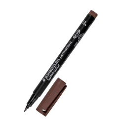 Staedtler Glasmalstifte Und Kreidemarker|Permanent Marker Lumocolor braun F