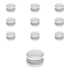 Schraubdeckel|PP 28 silber Aluminium mit Originalitätsring, 10 Stück