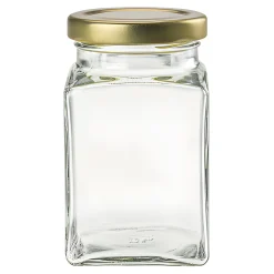 Pflaumenzeit|Kirschenzeit|Quadratglas 260 ml