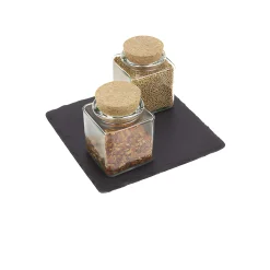 Untersetzer|Rein- Und Draufstellen|Schieferuntersetzer 17 x 17 cm