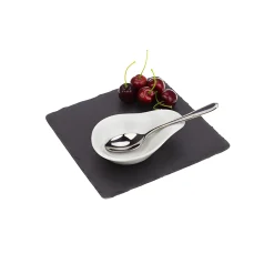 Untersetzer|Rein- Und Draufstellen|Schieferuntersetzer 17 x 17 cm