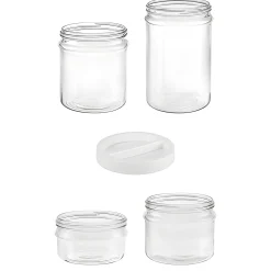 Schraubdeckel|Schraubdeckel für Vorratsglas 'Ortes' 1,5 bis 5 Liter, weiß