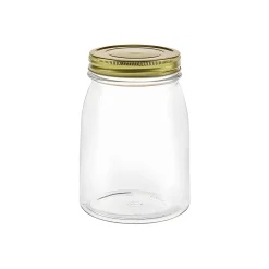 Gemüse Auf Vorrat|Fermentiergläser & Zubehör|Schraubglas 'Flexy' 1000 ml mit Deckel