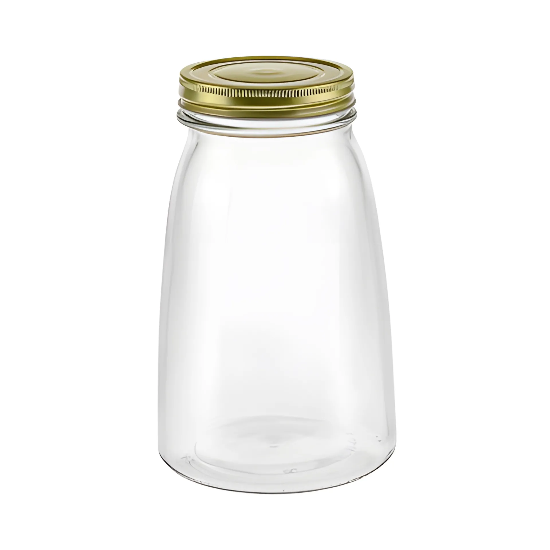 Gemüse Auf Vorrat|Fermentiergläser & Zubehör|Schraubglas 'Flexy' 1500 ml mit Deckel