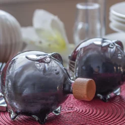 Likörflaschen|Sirup- Und Saftflaschen|Schweinchen 100 ml