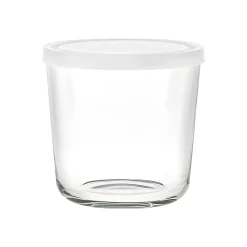 Fermentiergläser & Zubehör|Picknick-Zubehör|Servierglas 'Igloo' 750 ml mit Deckel, weiß