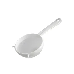 Fackelmann Gemüse Auf Vorrat|Backzubehör|Sieb 19 cm Kunststoff weiß