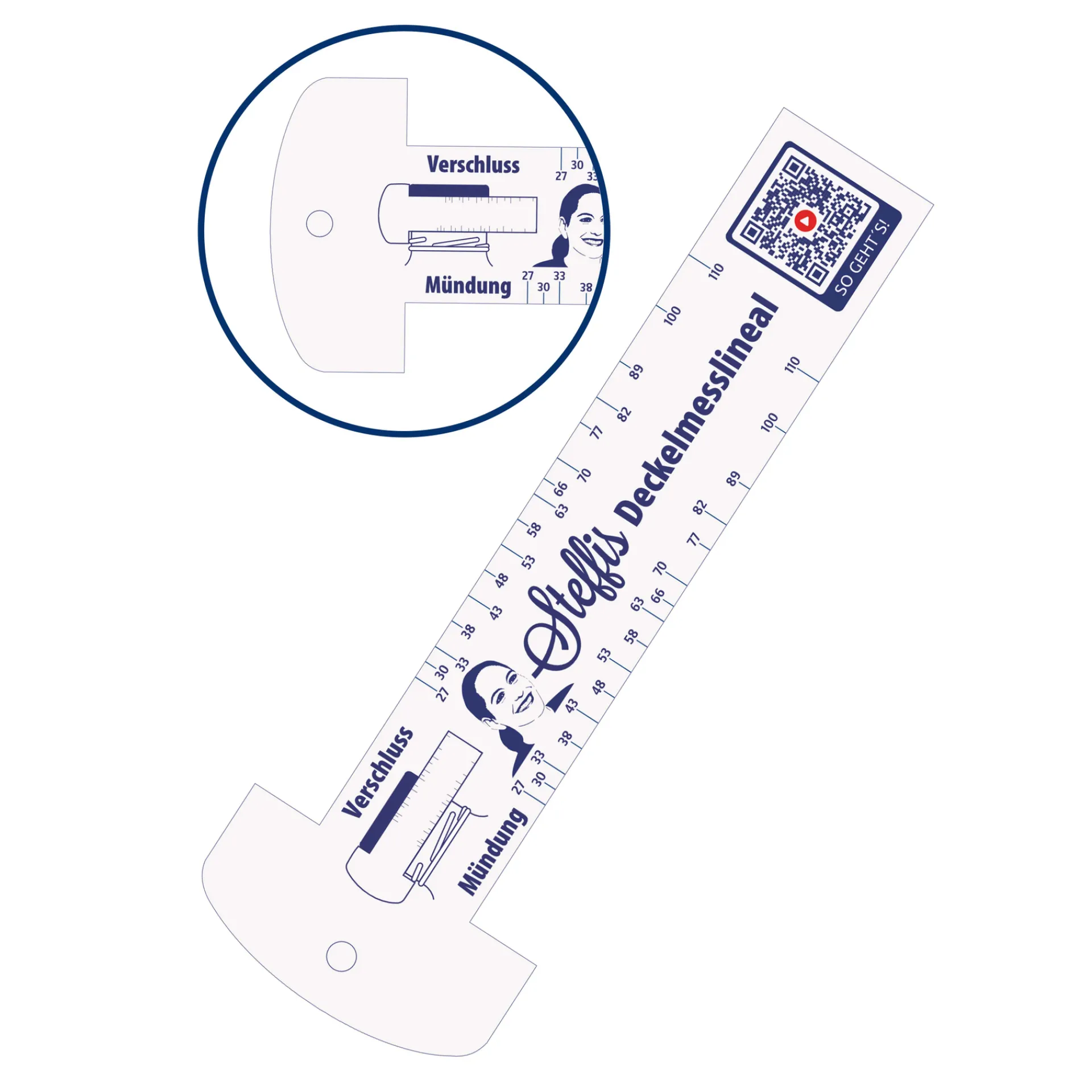 Einkochzubehör|Küchenhelfer|Steffis Deckelmesslineal