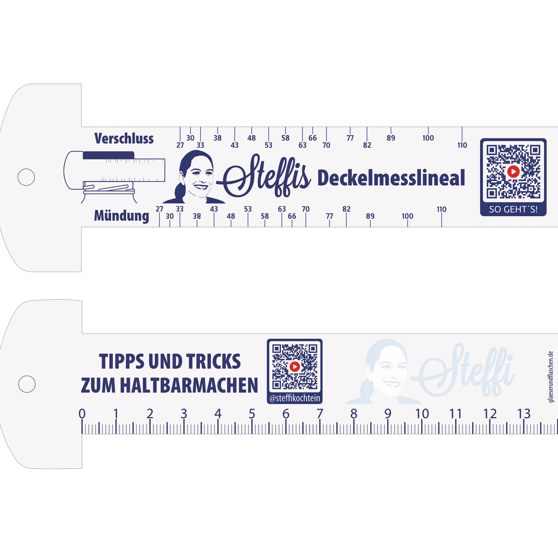 Einkochzubehör|Küchenhelfer|Steffis Deckelmesslineal