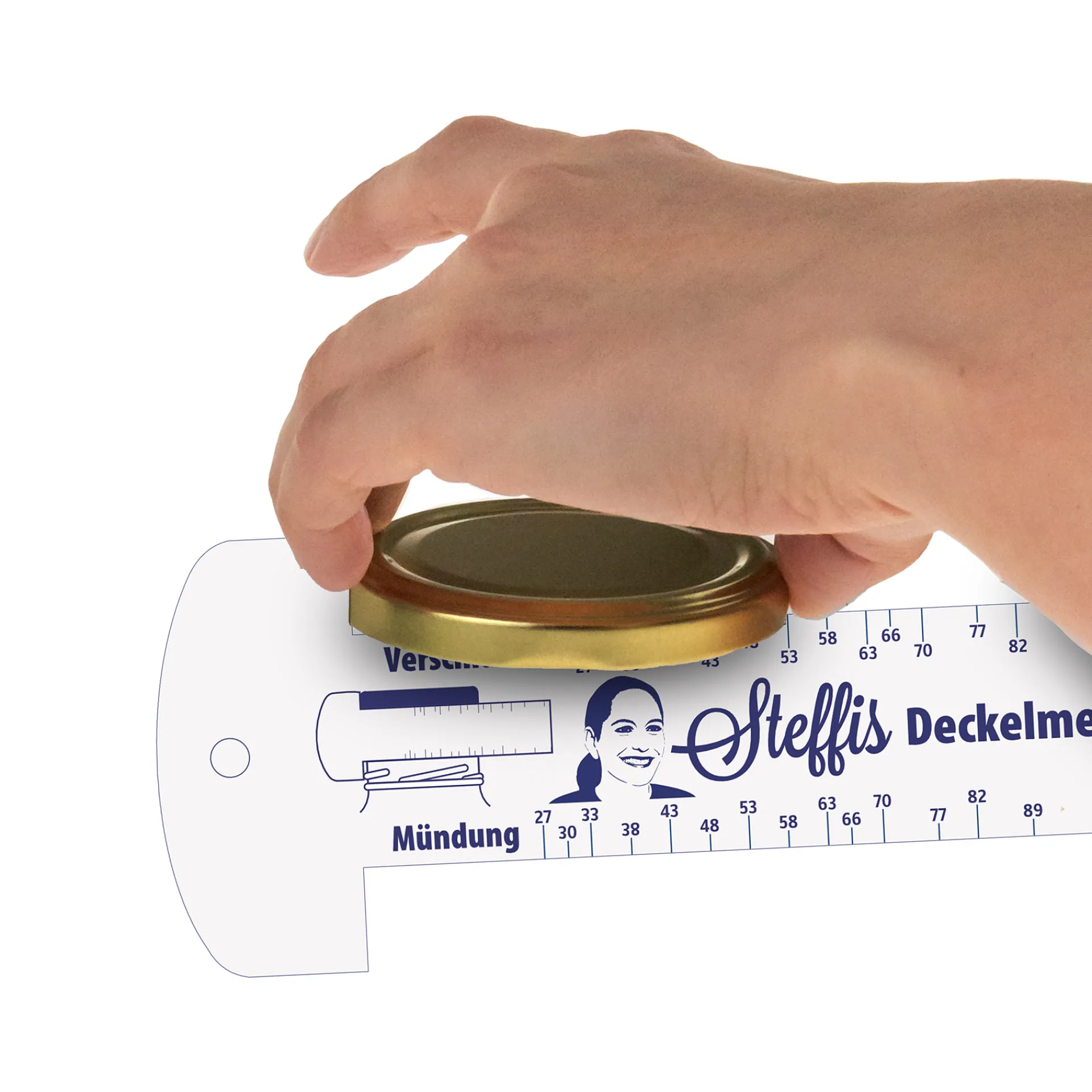 Einkochzubehör|Küchenhelfer|Steffis Deckelmesslineal