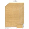 Etiketten Zum Beschriften|Bedruckbare Etiketten|Steffis Etiketten 82 x 52 mm Holzdekor - 50 Blatt A4