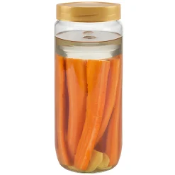 Gemüse Auf Vorrat|Fermentiergläser & Zubehör|Steffis Fermentier-Set Stangenglas 1100 ml, 2 Stück