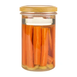 Gemüse Auf Vorrat|Fermentiergläser & Zubehör|Steffis Fermentier-Set Sturzglas 545 ml, 4 Stück