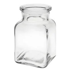 Vierkantgläser|Gewürzgläser|Stopfenglas 150 ml quadratisch