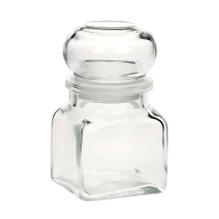 Vierkantgläser|Gewürzgläser|Stopfenglas 120 ml quadratisch