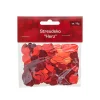 Hochzeit|Liebe|Streudeko 'Herz' rot 15 g