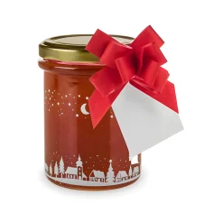 Weihnachtsbäckerei|Winter|Sturzglas 215 ml 'Winterlandschaft' mit Stoßkante