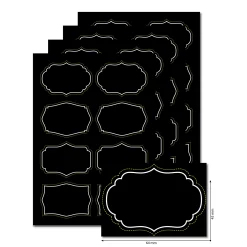 Pesto|Halloween|Tafeletiketten 32 Stück, Typ D