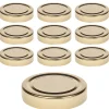 Twist-Off-Deckel Deep|TO 66 Deep gold past., 10 Stück