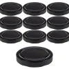 Twist-Off-Deckel Deep|TO 82 Deep schwarz past., 10 Stück