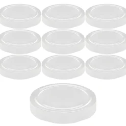 Aufstriche Und Dips|Twist-Off-Deckel Deep|TO 82 Deep weiß past., 10 Stück