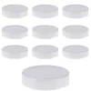 Twist-Off-Deckel Deep|TO 58 Deep weiß past. mit Button, 10 Stück