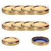 Blueseal Deckel|Twist-Off-Deckel|TO 43 gold past. BLUESEAL, 10 Stück