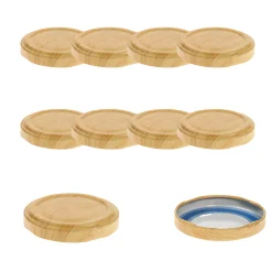 Pesto|Blueseal Deckel|TO  53 Holzdekor matt past. BLUESEAL, 10 Stück