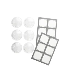 Gewürze Und Kräuter|Gewürzmühlen, Streuverschlüsse|TO 38 Multikappe 6er plus 12 Etiketten, transparent