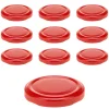 Twist-Off-Deckel|TO  58 rot past., 10 Stück