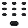 Twist-Off-Deckel|Twist-Off-Deckel|TO  43 schwarz past., 10 Stück